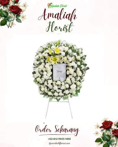 Krans Bunga Duka Cita di Tatura Selatan